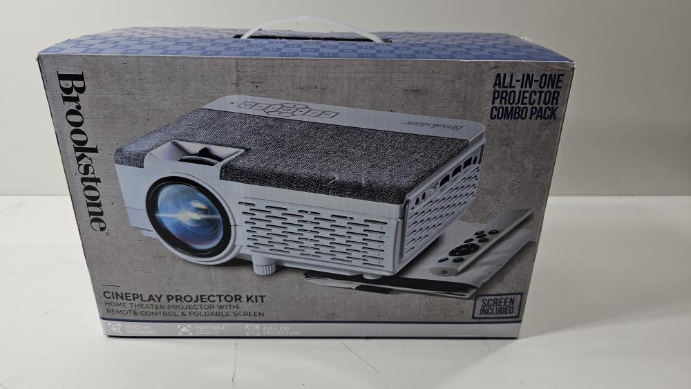 BROOKSTONE MINI PROJECTOR 801143 (P13016983)