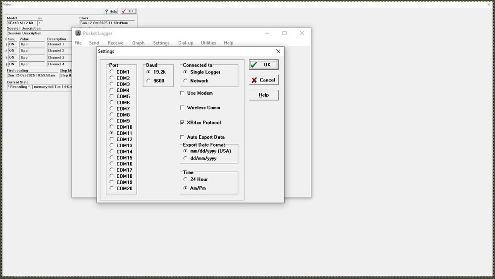 Pace Scientific XR440-M data logger