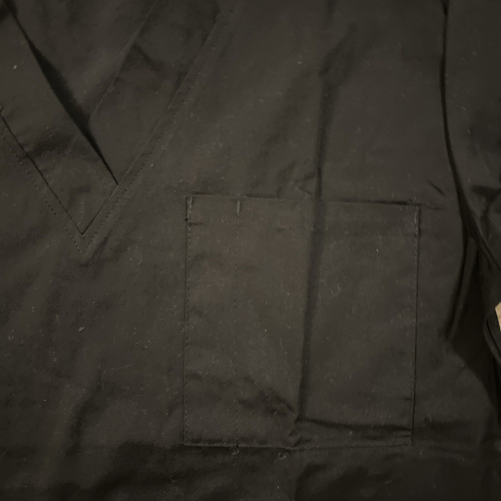 Just Love Black Scrub - Top Only Medium