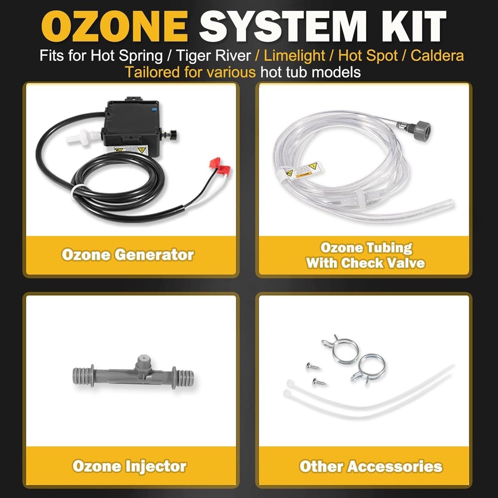 72602 Replacement for Hot Spring Spas Freshwater III Ozone System Complete KIT