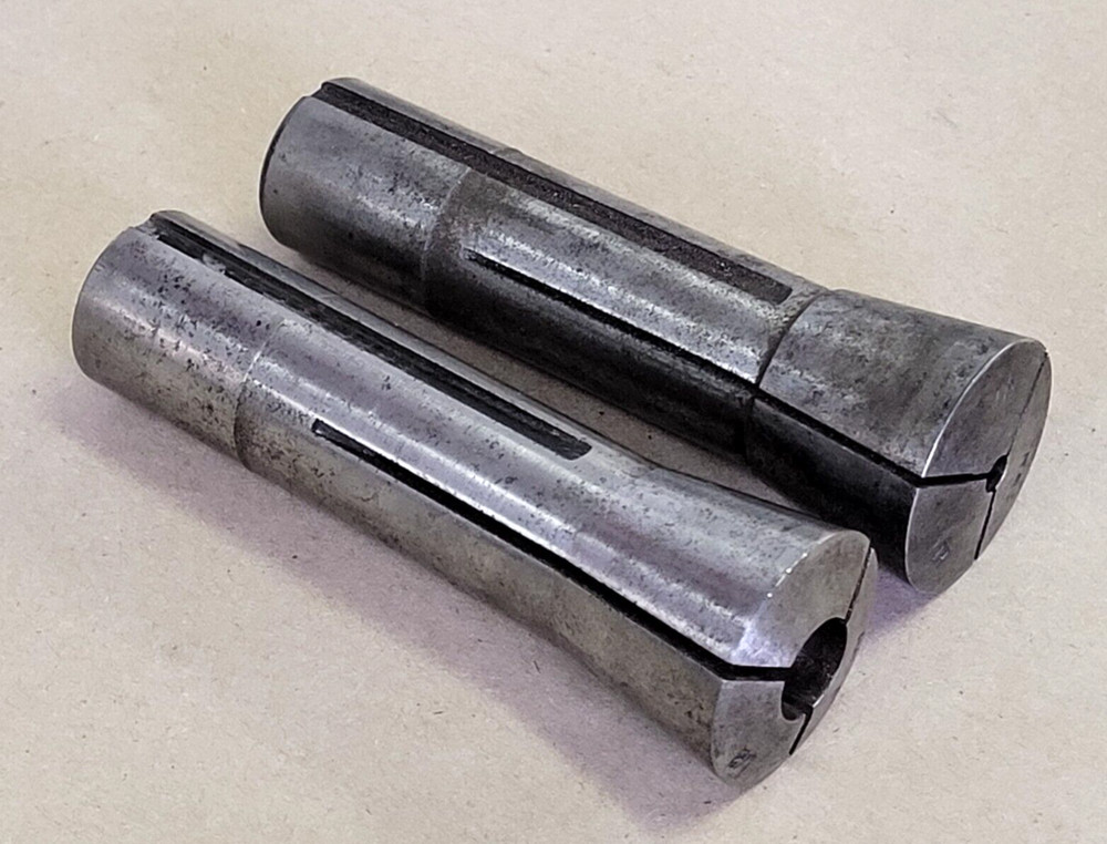 R8 ROUND COLLET 3/16" & 1/2"
