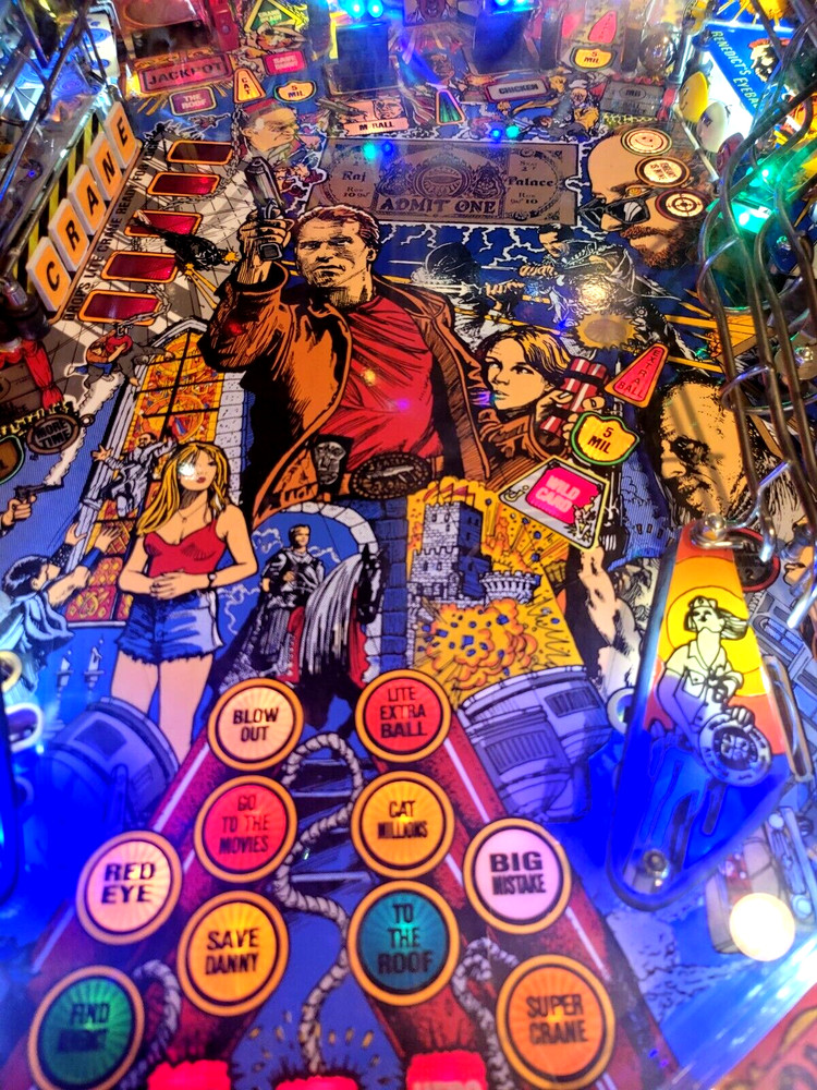 Last Action Hero Pinball Machine -HOME USE ONLY-