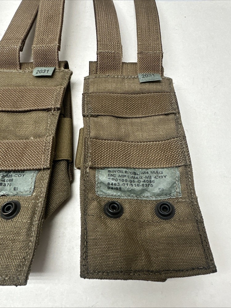 4 X Eagle Industries FSBE Single 1x2 Rifle Pouch Lot Coyote Green Tag MARSOC