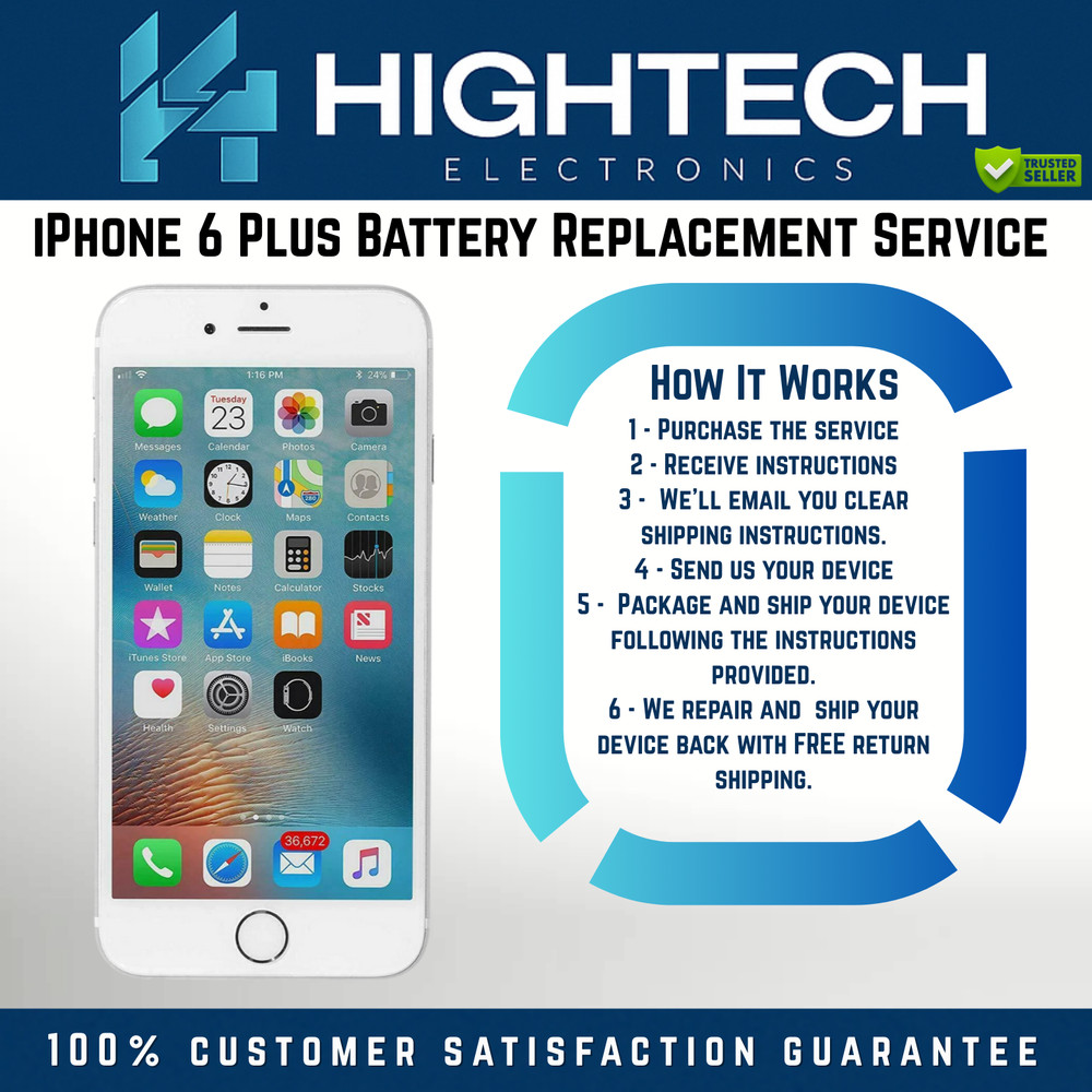 iPhone 6  Plus Battery Replacement Service Repair
