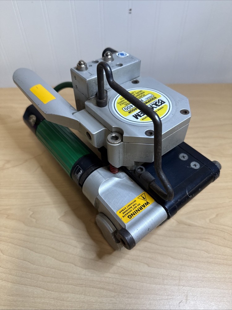 PolyChem PHT-400 1/2" Plastic Strap Strapping Machine Pneumatic Air Power