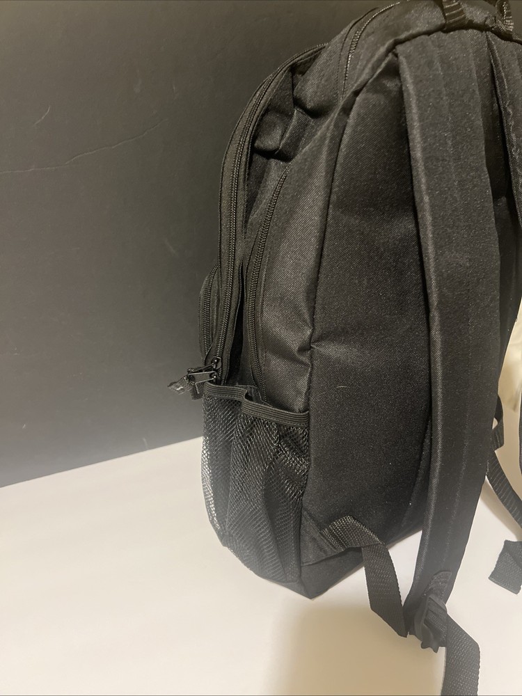 BN NT Solid Black Backpack 13.5" Length, 16" Height, 4.25" Depth