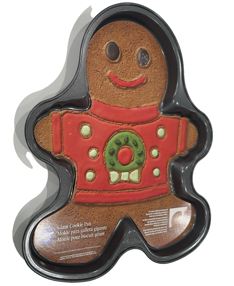 Wilton Giant Cookie Pan Gingerbread Man