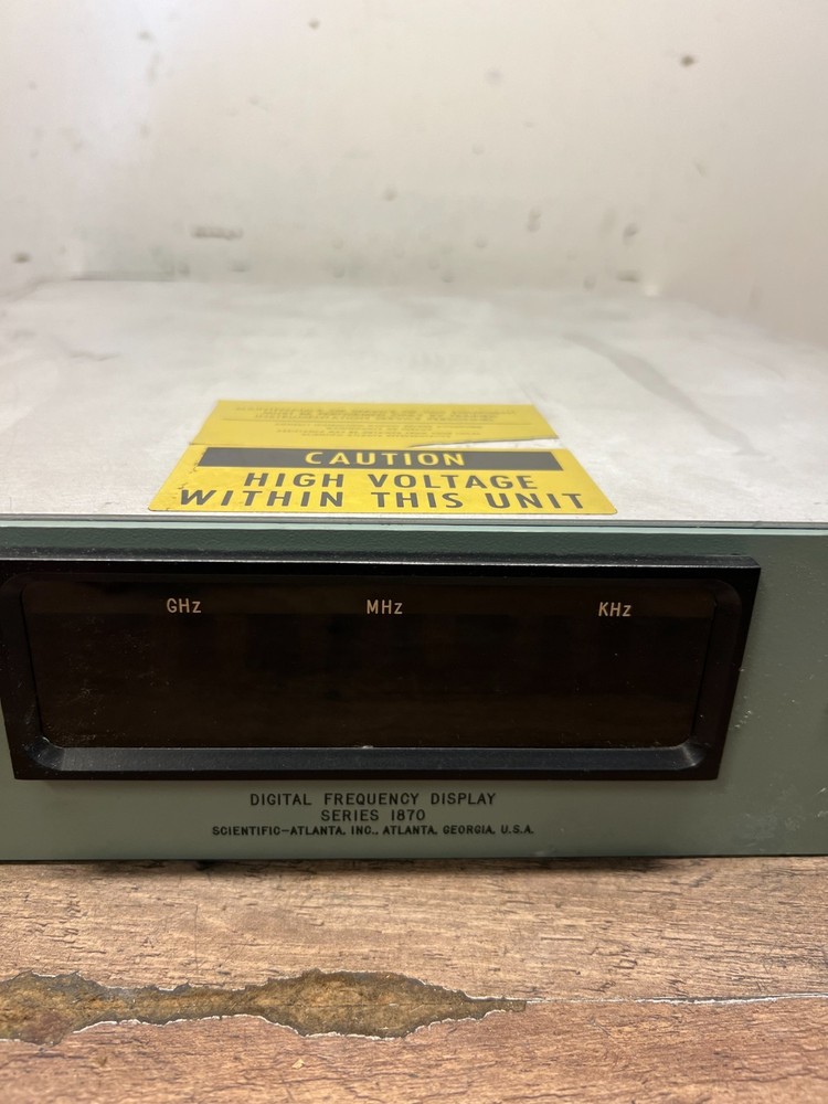 Scientific Atlanta 1870 Digital Frequency Display
