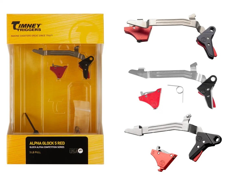 Timney Triggers Alpha Competition Trigger Assembly for Glock Models