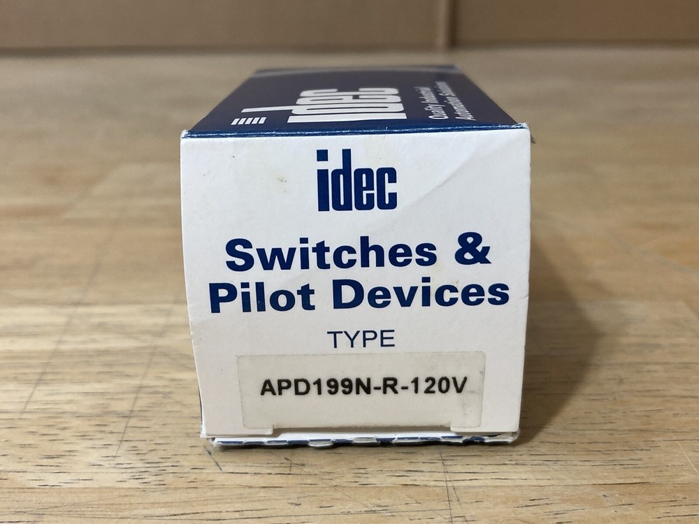IDEC APD199N-R-120V Red Indicator Pilot Light