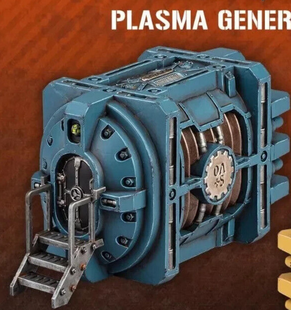 Kill Team Termination 1 Plasma Generatorium Scatter Terrain Generator Warhammer
