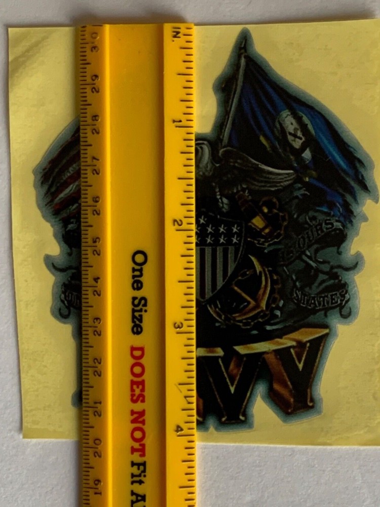 US Navy Transparent Sticker