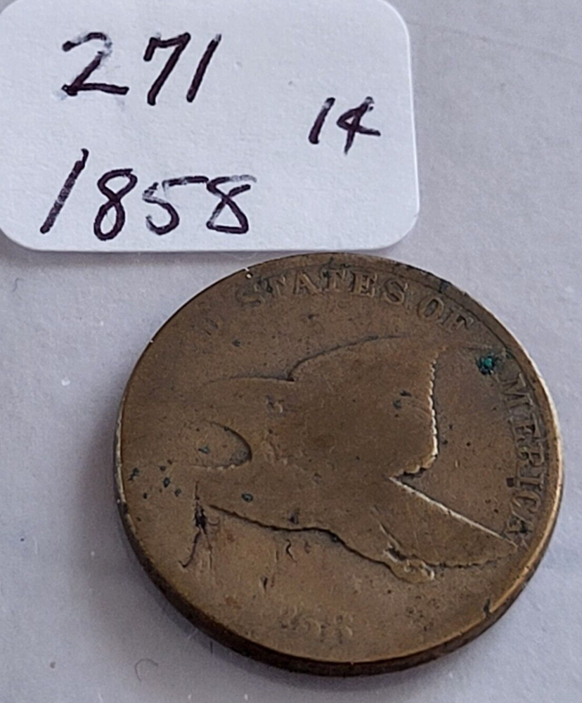 1858 P Flying Eagle Cent - Philadelphia Mint