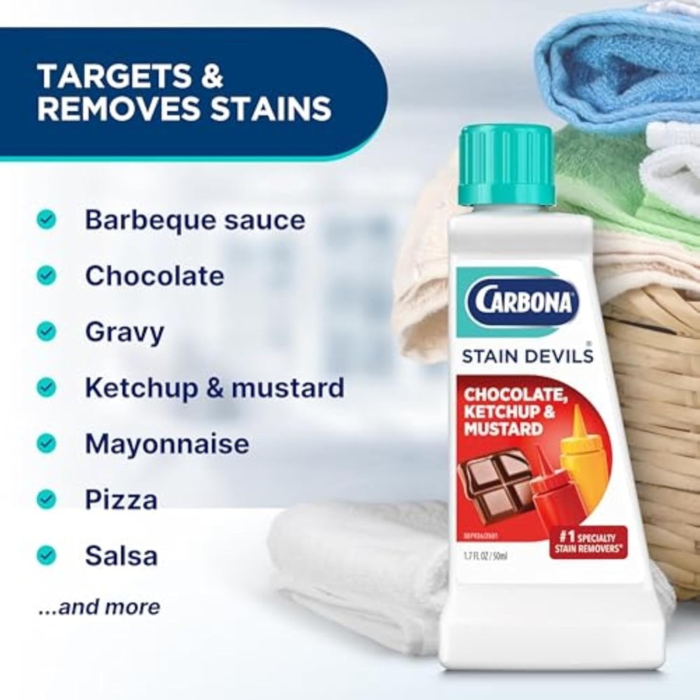 Stain Devils 3-Pack | Multi-Fabric Cleaner | 1.7 Fl Oz Each