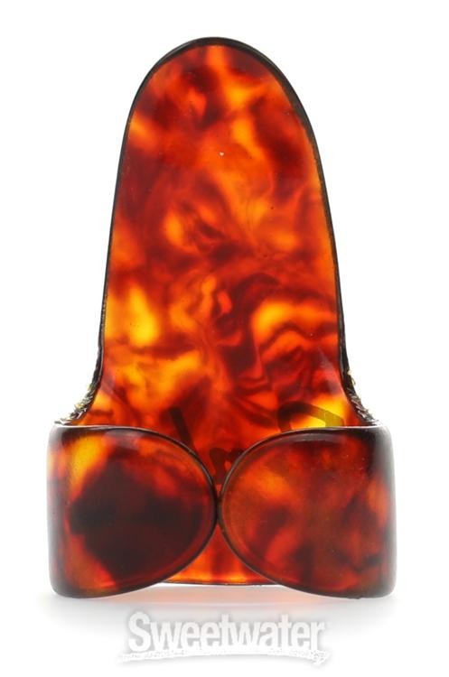 Dunlop 9010R Finger Picks Medium Shell 12-pack