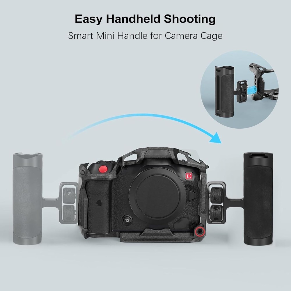 Mini Side Handle Camera Camera Cage Side Handgrip Aluminum Adjustable Hand Grips