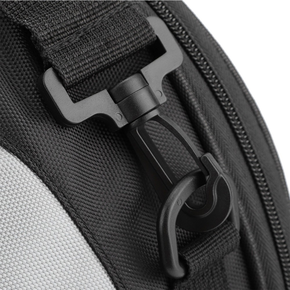 Motorcycle Helmet Shoulder Bag - Waterproof Grey Black Backpack