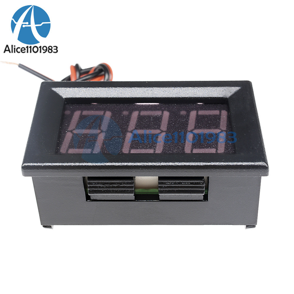 0.56" DC4.5-30V Voltmeter LED Panel Three Digital Display Volt Voltage Meter Red