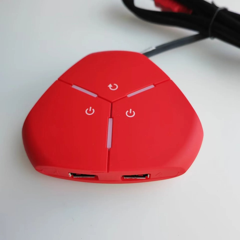 Motherboard Host Case Power Cable Reset Switch Button HDD LED Audio Dual USB