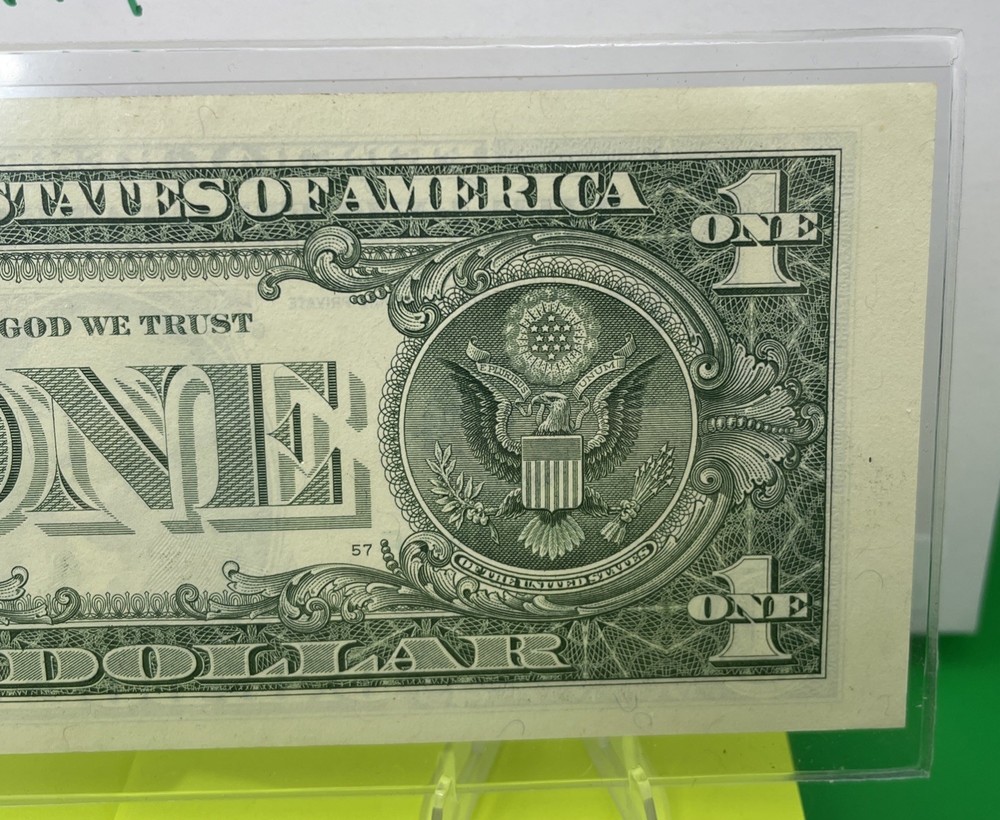 2021 $1 Bill - 💵 Cutting Error & Shifted Overprint! MODERATE MULTI-ERROR NOTE!