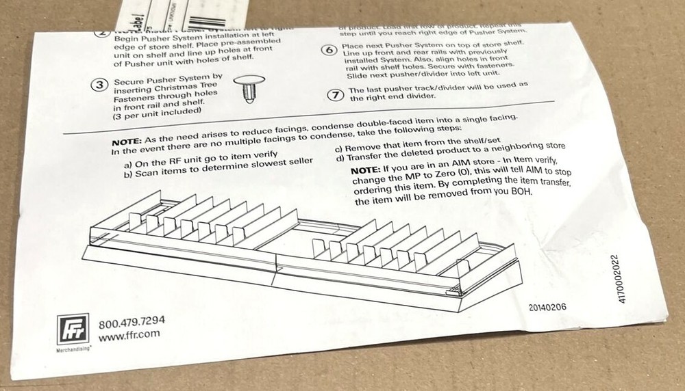 CVS/Pharmacy Standard Shelf Kit (2 Boxes)