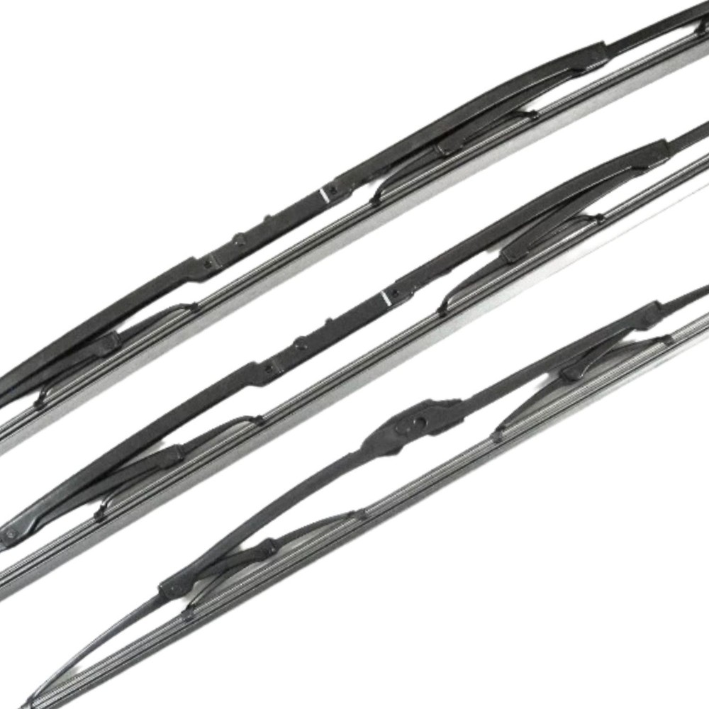 Front + Rear Wind Shield Wiper Blades Set for 2003-2012 Range Rover L322