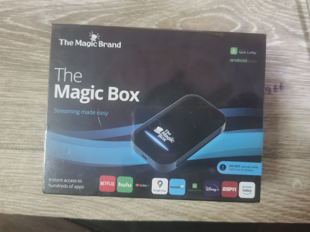 The Magic Box CarPlay Streaming - NetfIix/YouTube  Apple CarPlay AndroidAuto