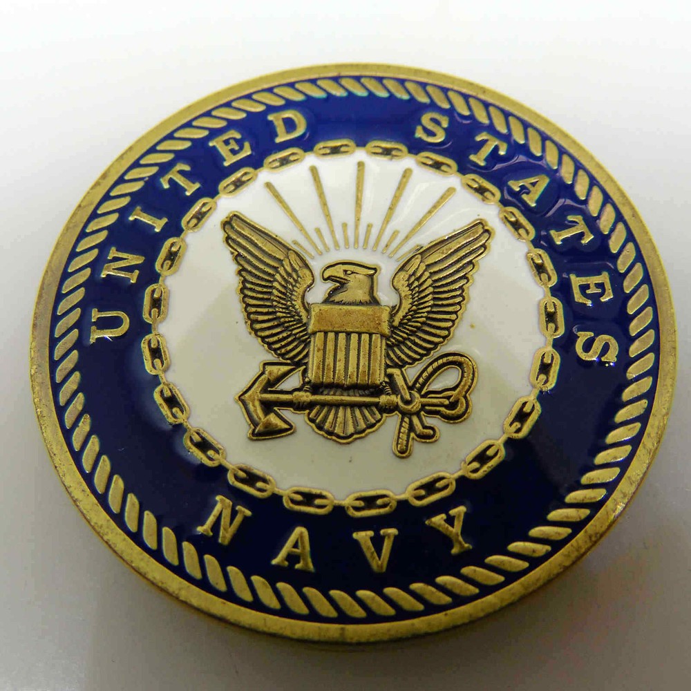 USN MASTER CHIEF PETTY OFFICER CHALLENGE COIN