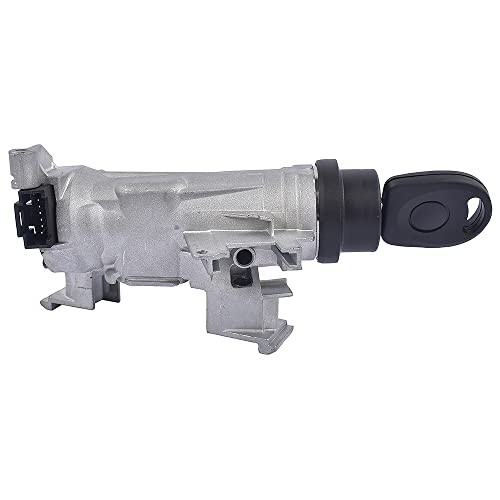 Ignition Switch with Lock Cylinder Key Replacement for VW Beetle Golf Jetta