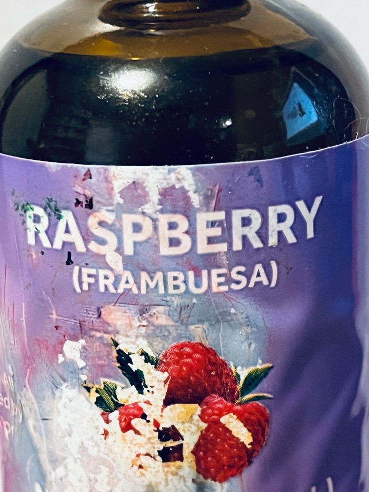 FlavorX Flavoring Liquid Agent RASPBERRY Flavor 4 Fl Oz