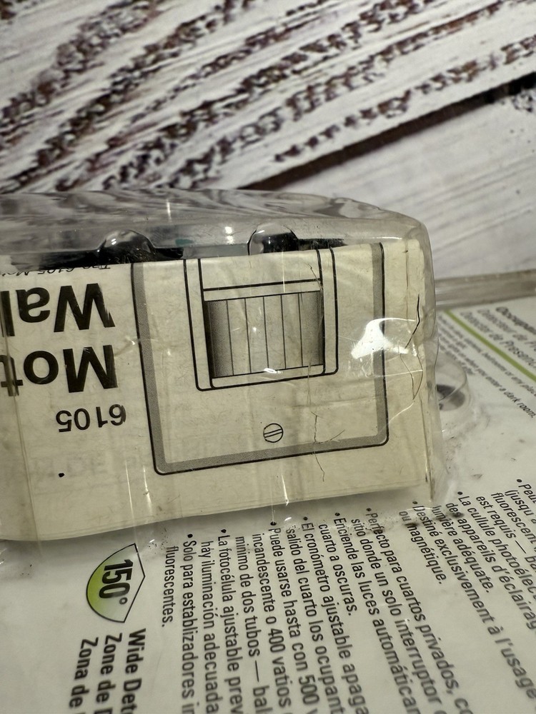 Cooper Stepup Occupancy Sensor K6109W-L - Manual On, Automatic On, Off Switch