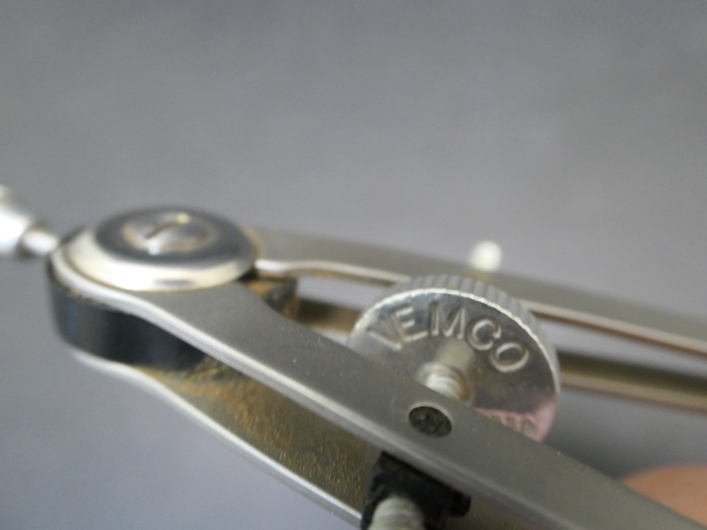 VINTAGE VEMCO BLUE DOT DRAFTING TOOL LOT