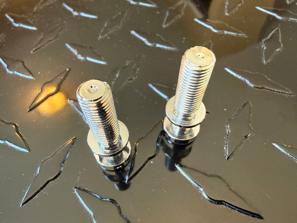 NOS 1970's Gibson Tailpiece Studs Normal length Chrome A