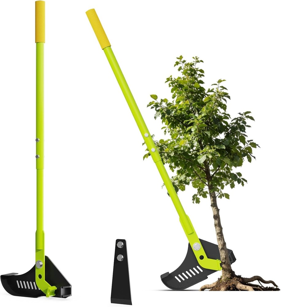 Effortless Puller&Root Cutting Tool,Tree Puller Tool for Easy Shrub Root Removal