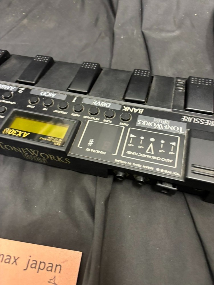 KORG AX30B ToneWorks Bass Multi Effects Processor Pedal Full function