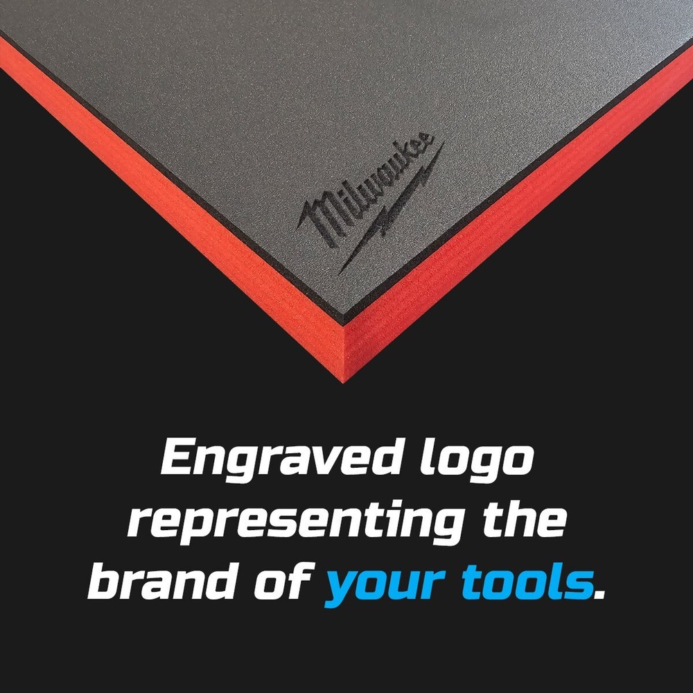 Milwaukee shadow foam tool tray insert storage organizer toolbox tool kit set