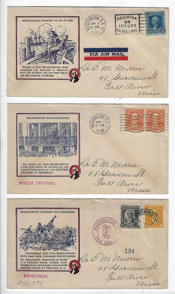 FDC's #704-15 -- Ioor -- Washington Bicentennial