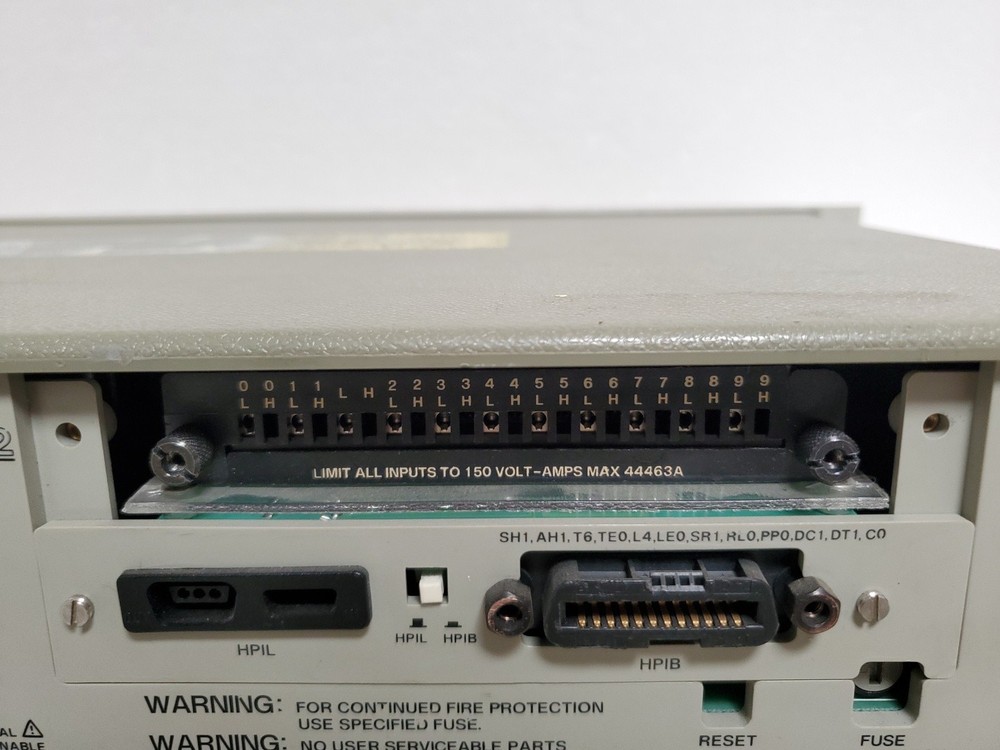 Vintage HP Hewlett Packard 3421A Data Acquisition Control Unit - Powers On *READ