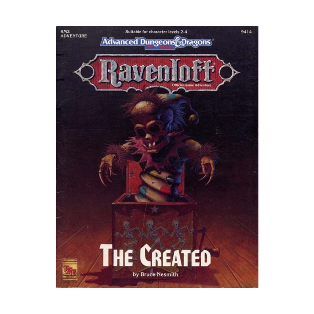 TSR Ravenloft Created SW (EX/New)