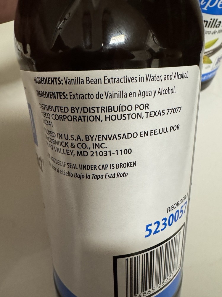 McCormick Vanilla Extract 32 Ounce 2x