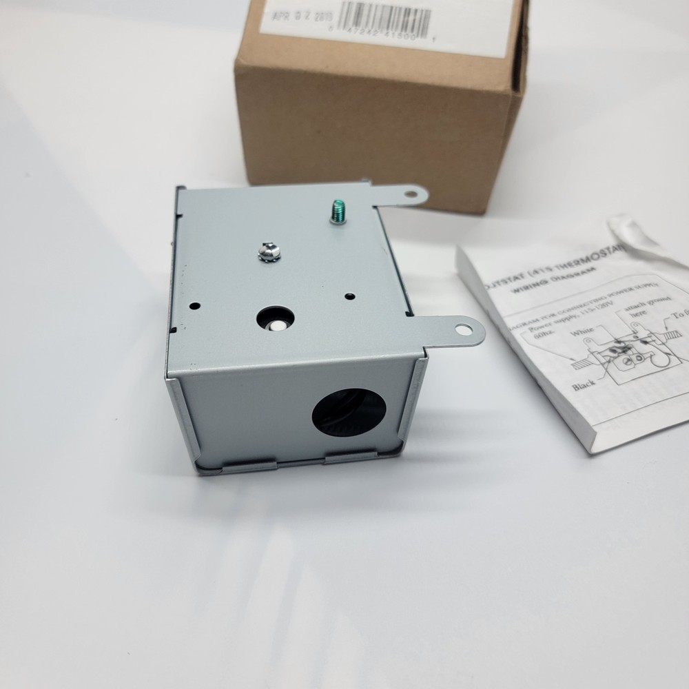10 Amp Ventamatic Adjustable Fan Thermostat Firestat For Power Attic Ventilators