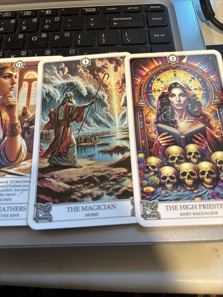 KRASIMIR KALIN Biblical Tarot 78 Cards & Study Guide