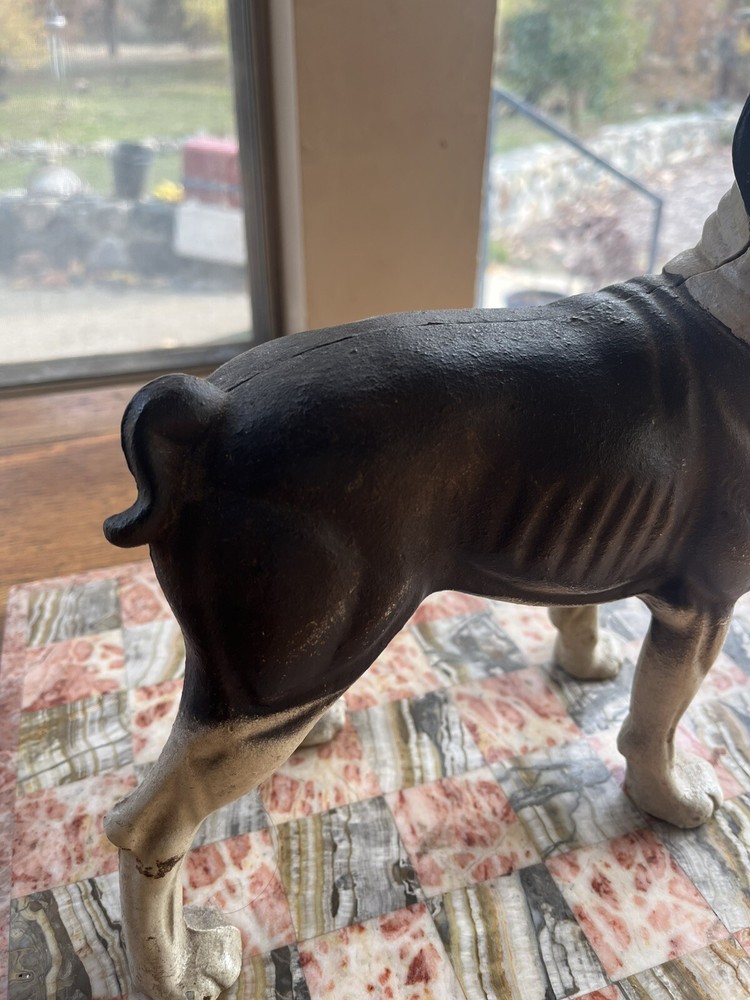 Vintage Iron Boston Terrier Door Stop