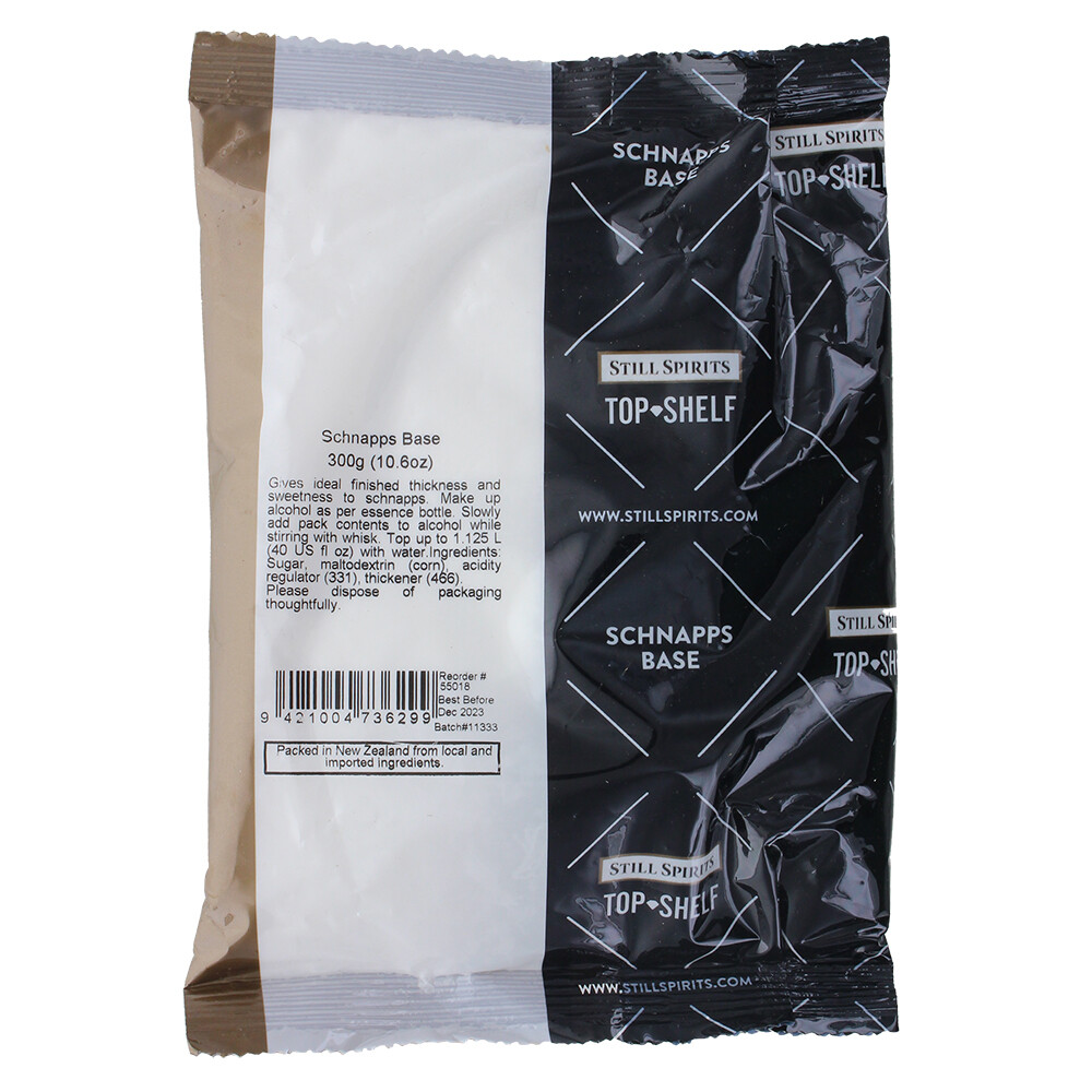 Still Spirits Top Shelf Schnapps Base 300g