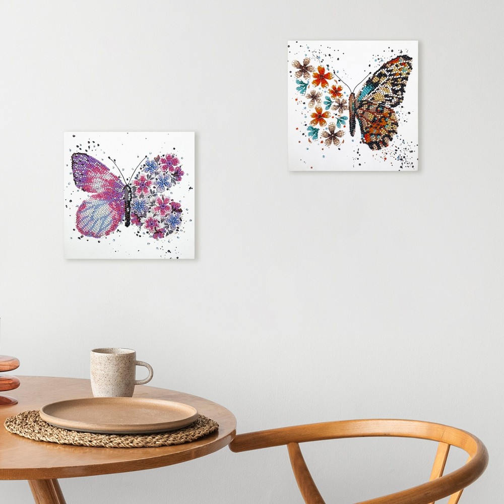Abris Art, Beaded Butterfly, Needlepoint Kit, Beadwork Embroidery, Monarch