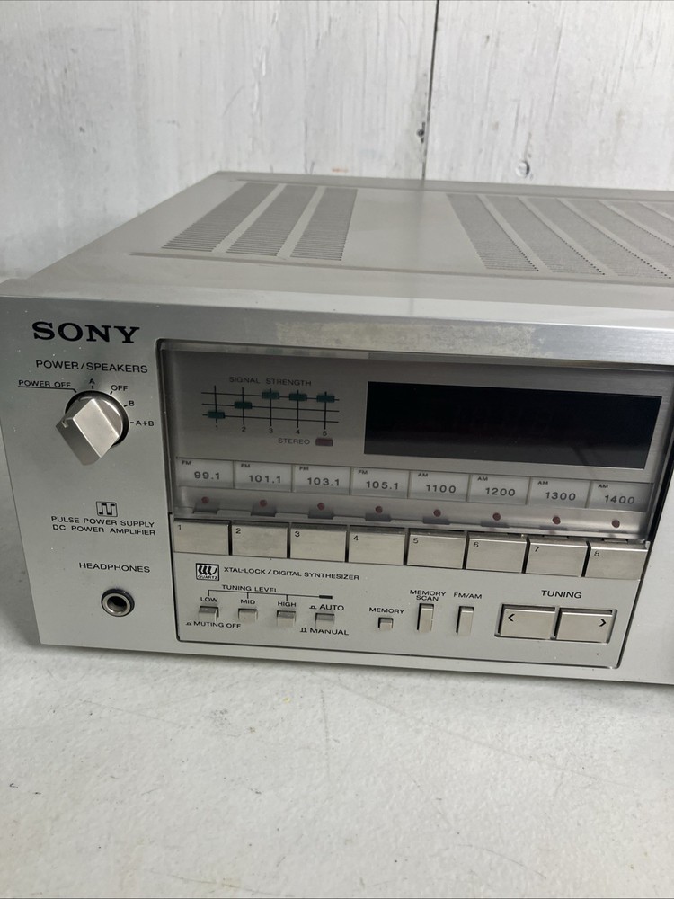 SONY STR-V55 AM/FM STEREO RECIEVER