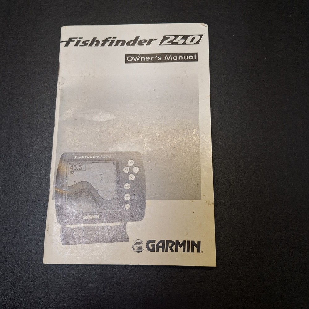 Garmin 240 Operation Instructional Manual