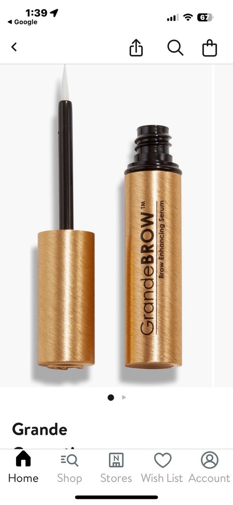 Grande Eyebrow Enhancing Serum - 0.1 fl oz