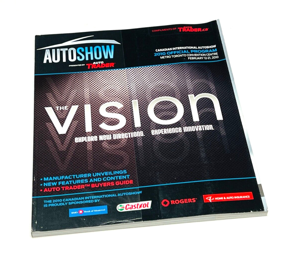 2010 Toronto Canadian International Auto Show Program