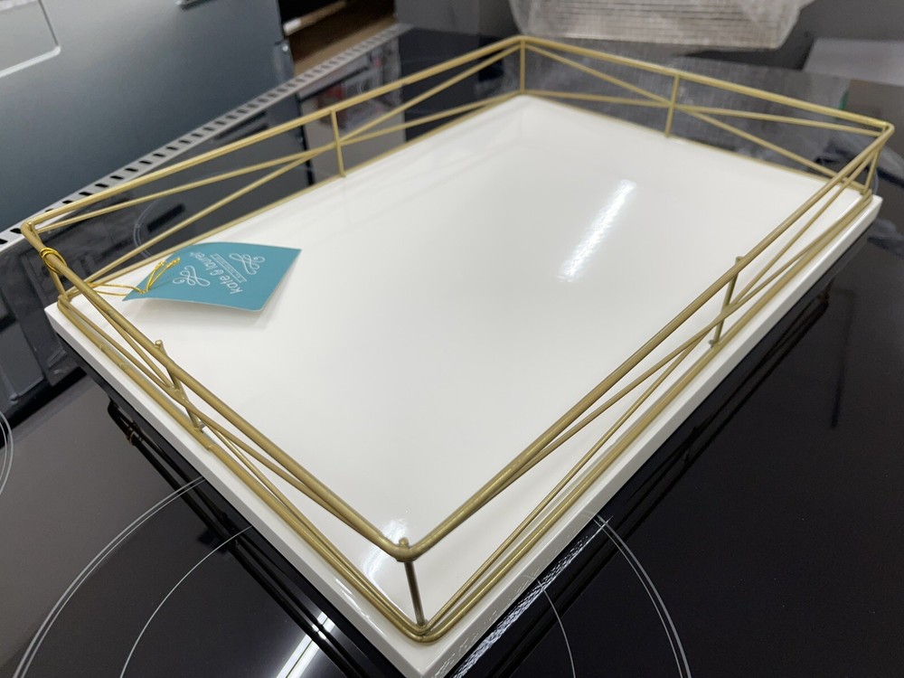 Mendel Rectangular Tray 16.5 In X 12 In By kate & laurel